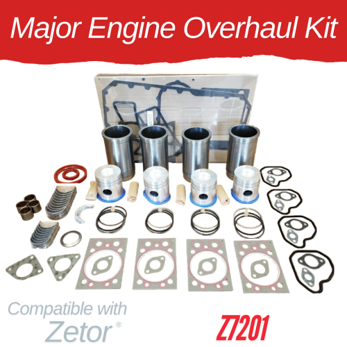 土地セット MAJOR ENGINE OVERHAUL KIT FOR ZETOR TRACTOR -Z7201 5320 5340 7211 7245
